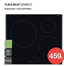 Oferta de Balay - Placa 3eb965lr por 459€ en Milar