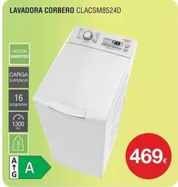 Oferta de Corberó - Lavadora Clacsm8524d por 469€ en Milar