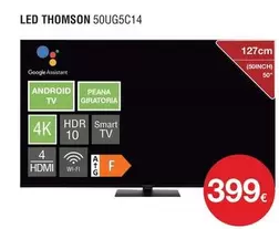 Oferta de Thomson - Led 50UG5C14 por 399€ en Milar