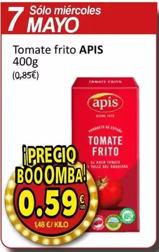 Oferta de Apis - Tomate Frito por 0,59€ en SPAR