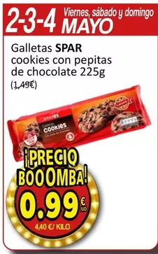 Oferta de Spar - Galletas por 0,99€ en SPAR