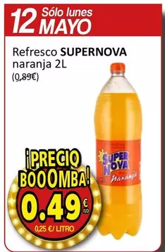 Oferta de Refresco Naranja por 0,49€ en SPAR