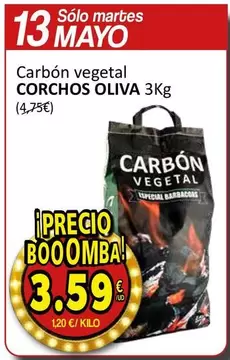 Oferta de Solo - Carbón vegetal por 3,59€ en SPAR