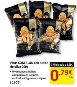 Oferta de Camperos - Picos Confezione Con Aceite De Oliva por 0,79€ en SPAR