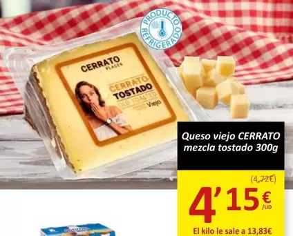 Oferta de Cerrato - Queso Viejo Mezcla Tostado por 4,15€ en SPAR