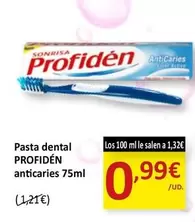 Oferta de Profidén - Pasta Dental Anticaries por 0,99€ en SPAR