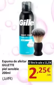 Oferta de Gillette - Espuma De Afeitar Piel Sensible por 2,25€ en SPAR
