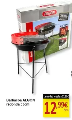 Oferta de Barbacoa Redonda por 12,99€ en SPAR