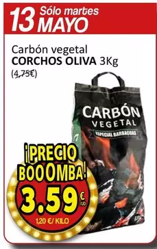 Oferta de Solo - Carbón vegetal por 3,59€ en SPAR