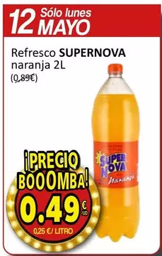 Oferta de Refresco Naranja por 0,49€ en SPAR