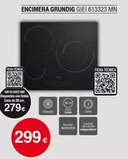 Oferta de Grundig - Encimera GIEI 613323 MN por 299€ en Tien 21