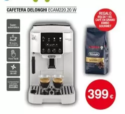 Oferta de DeLonghi - Cafetera Ecam220.20.w por 399€ en Tien 21