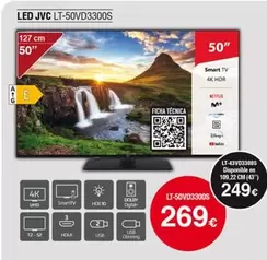 Oferta de JVC - Led T-50VD3300S por 269€ en Tien 21