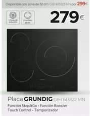 Oferta de Grundig - Placa GIEI 613322 MN por 279€ en Tien 21