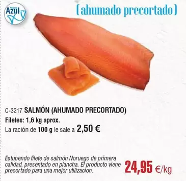Oferta de Salmón por 24,95€ en Abordo