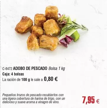 Oferta de Adobo De Pescado por 7,95€ en Abordo