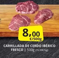 Oferta de Carrillada De Cerdo Iberico Fresco por 8€ en Supermercados MAS