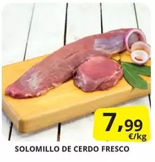 Oferta de Solomillo De Cerdo Fresco por 7,99€ en Supermercados MAS