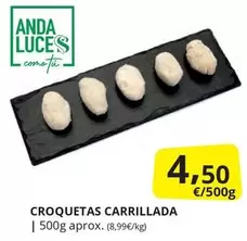 Oferta de Anda - Croquetas Carrillada por 4,5€ en Supermercados MAS