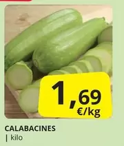 Oferta de Calabacines por 1,69€ en Supermercados MAS