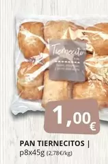 Oferta de Pan Tiernecitos por 1€ en Supermercados MAS