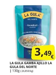 Oferta de La Gula del Norte - La Gula Gamba Ajillo por 3,49€ en Supermercados MAS