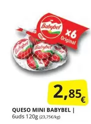 Oferta de Babybel - Queso Mini por 2,85€ en Supermercados MAS