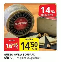 Oferta de Boffard - Queso Oveja  Añejo por 14,5€ en Supermercados MAS