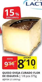 Oferta de Flor de Esgueva - Queso Oveja Curado por 8,1€ en Supermercados MAS