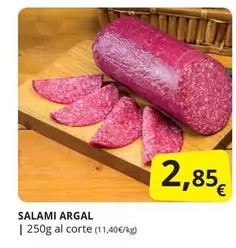Oferta de Argal - Salami por 2,85€ en Supermercados MAS