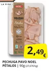 Oferta de Noel - Pechuga Pavo por 2,49€ en Supermercados MAS