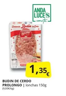 Oferta de Prolongo - Budin De Cerdo por 1,35€ en Supermercados MAS