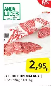Oferta de Anda - Salchichon por 2,95€ en Supermercados MAS