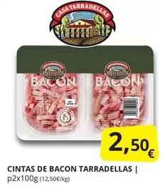 Oferta de Casa Tarradellas - Cintas De Bacon Tarradellas por 2,5€ en Supermercados MAS