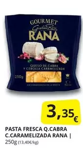 Oferta de Gourmet - Pasta Fresca C.caramelizada Rana por 3,35€ en Supermercados MAS