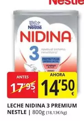 Oferta de Nestlé - Leche Nidina 3 Premium por 14,5€ en Supermercados MAS