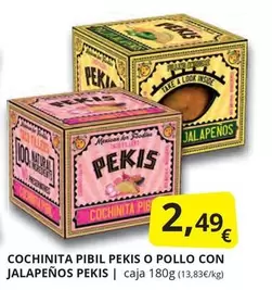 Oferta de Inside - Cochinita Pibil Pekis O Pollo Con Jalapenos por 2,49€ en Supermercados MAS