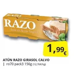 Oferta de Razo - Atún por 1,99€ en Supermercados MAS