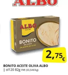 Oferta de Albo - Bonito Aceite Oliva por 2,75€ en Supermercados MAS