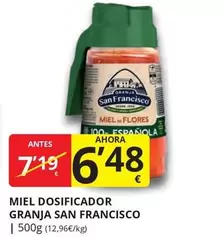 Oferta de San - Miel Dosificador Granja por 6,48€ en Supermercados MAS