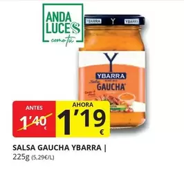 Oferta de Ybarra - Salsa Gaucha por 1,19€ en Supermercados MAS