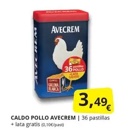Oferta de Avecrem - Caldo Pollo por 3,49€ en Supermercados MAS