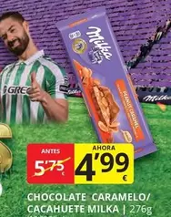 Oferta de Milka - Chocolate Caramelo/Cacahuete por 4,99€ en Supermercados MAS