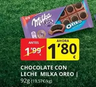 Oferta de Milka - Chocolate Con Leche Oreo por 1,8€ en Supermercados MAS