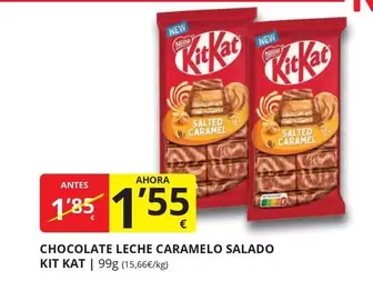 Oferta de Caramelo - Chocolate Leche  Salado por 1,55€ en Supermercados MAS