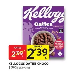 Oferta de Kellogg's - Kellogg Oaties Choco por 2,39€ en Supermercados MAS