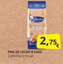 Oferta de La Bella Easo - Pan De Leche por 2,75€ en Supermercados MAS