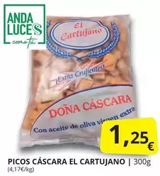 Oferta de Anda - Picos Cascara El Cartujano por 1,25€ en Supermercados MAS