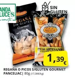 Oferta de Anda - Regana O Picos S/Gluten Gourmet por 1,39€ en Supermercados MAS