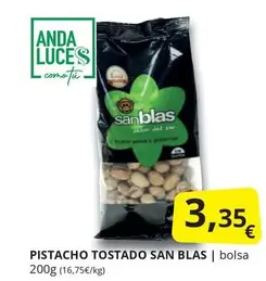 Oferta de San blas - Pistacho Tostado por 3,35€ en Supermercados MAS